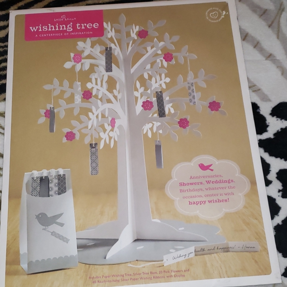 Wishing tree a centerpiece